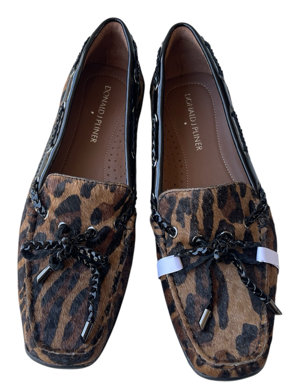 NWOB Lacey animal-print loafers by Donald J Pliner Size Medium 7.5